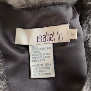 INTERMIX Jackets & Coats - Gray rabbit fur vest INTERMIX Jackets & Coats - Gray rabbit fur vest